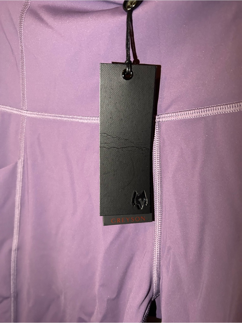 Greyson Plum Purple Performance Leggings - Picture 7 of 7